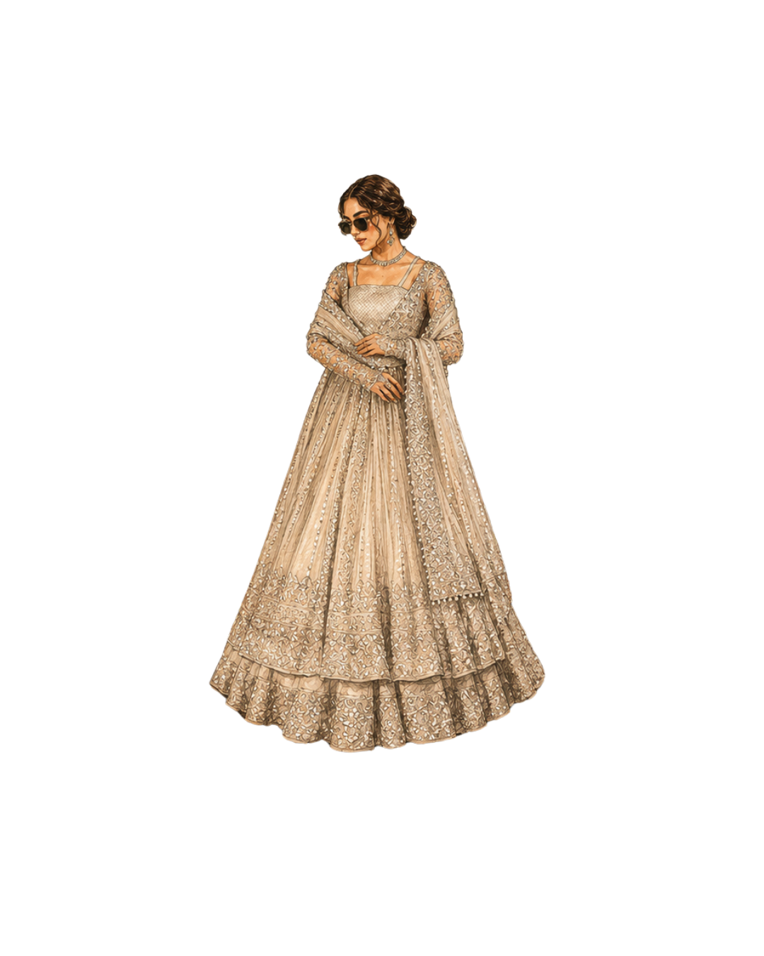 Reception outfit